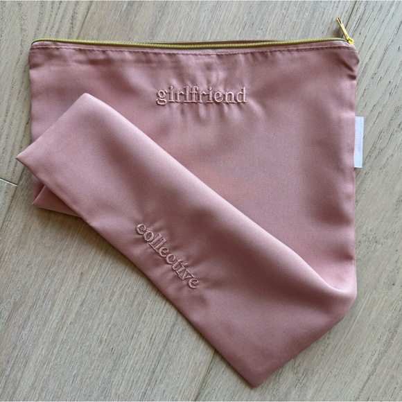 [NEW] Girlfriend Collective Blush Zippered Pouch - Picture 1 of 7
